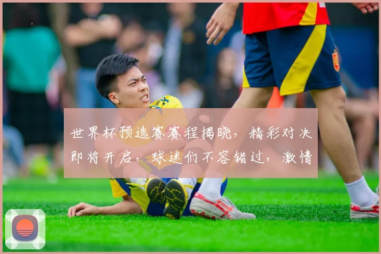 世界杯预选赛赛程揭晓，精彩对决即将开启，球迷们不容错过，激情碰撞，不容错过